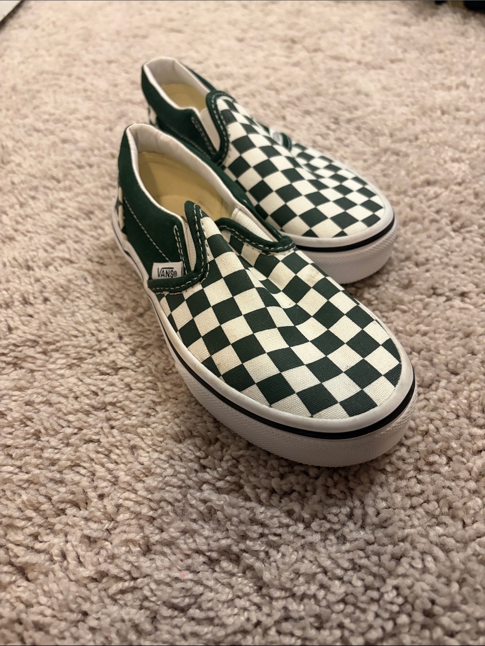 Checkered Vans